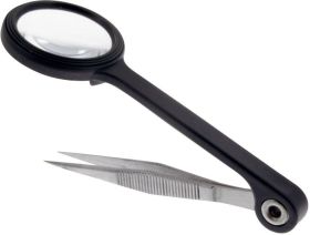 Lupka z pęsetą Donau PZ80, średnica 25 mm