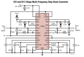 Monolithic Dual Tracking 3A Step-Down Switching Regulator