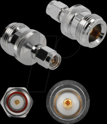89960 Adapter N jack &gt; SMA plug