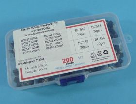 ZESTAW TRANZYST.TO-92 200szt BC