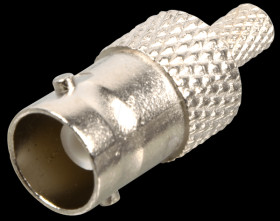 BNC crimp coupling, RG 58/U, 50 Ohm