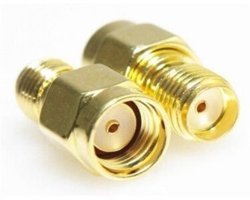 RP-SMA Plug to SMA Jack Adapter