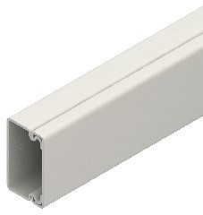 Electrical installation duct, (L x W x H) 2000 x 40 x 24 mm, PVC, gray, HKL2540.1