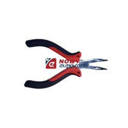 Szczypce mini odgięte chrom. GEKO