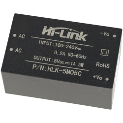 Zasilacz Hi-Link HLK-5M05C 85–265 V AC / 5 V DC – 5 W