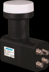 10050 LNB, Quad, 40 mm, UHD, 4K 3D capability