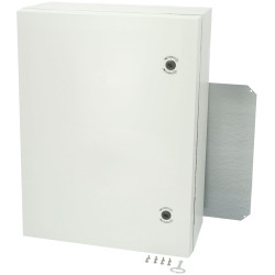 Fibox 8120019 ARCA 80x60x30cm Cabinet, PC Grey cover, 2-point locking