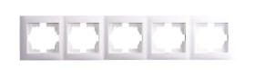 Wesa Ramka pięciokrotna uniwersalna biała LC-51