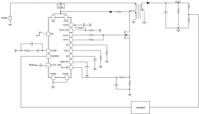 Radiation-tolerant 100% duty cycle PWM controller for driving MOSFETs