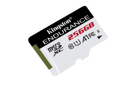 Karta Micro SD MicroSD, 256 GB, Kingston Endurance