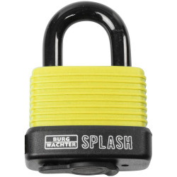 Burg W&#xE4;chter Splash 470 45 Padlock Yellow/Black Water-Resistant