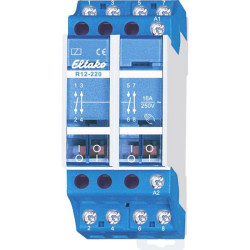 Eltako 22220030 Relay 230V 16A 2 Breakers Manual Actuation 100% Duty Cycle