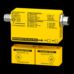 Nieautonomiczny wyłącznik bezpieczeństwa Massimotto X5.2 M12 SRD