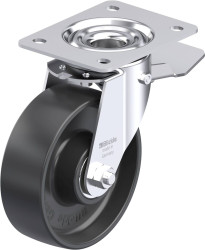 Blickle 952276 LE-PP 150K-ST Rolka obrotowa z blachy stalowej Średnica koła: 150 mm Maksymalne obciążenie: 300 kg 1 szt.