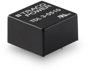 TracoPower TDL 3-4813 Przetwornica DC/DC, do PCB 48 V/DC 15 V/DC 200 mA 3 W Ilość wyjść: 1 x Content 1 szt.