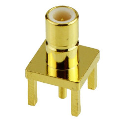 SMB Straight Female PCB Connector