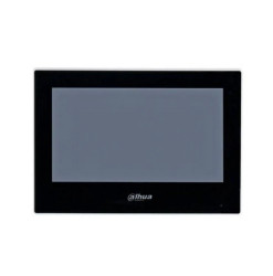 Monitor wideodomofonowy kolorowy, PoE, bezsłuchawkowy 7 TFT, 1024x600, kolor czarny,WiFi, DAHUA