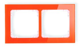 Ramka uniwersalna 2-krotna - efekt szkła