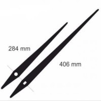 UM213B.H406 Komplet wskazówek do mechanizmów wzmocnionych H: 284mm M: 406mm