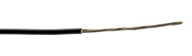 Drut do stosowania w trudnych warunkach otoczenia 0.75 mm² Czarny TE Connectivity Polimer 1,3 kV AC, 750 V AC dł. 100m