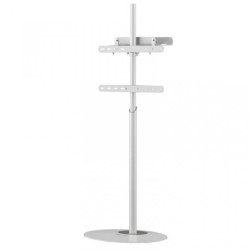 Stojak podłogowy do telewizora 32-65 cali led/lcd 35kg biały ICA-TR544