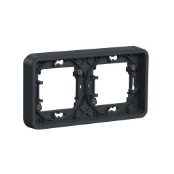 Gniazdo wtykowe natynkowe Schneider Electric ścieżki: podwójne