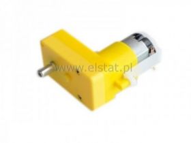 Mini silniczek 5V 1:48 pojedyńczy wał mosiądz kąt