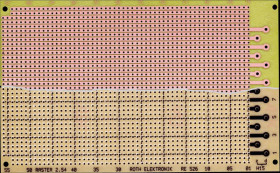 RE526-LF Prototyping board, epoxy, tin-plated, 160 x 100 mm