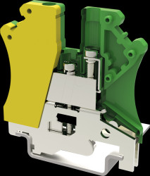 PC2.5-PE-01P-1Y-00A(H) Terminal block PC2.5, 2.5 mm², green-yellow