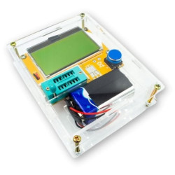 Miernik tester tranzystorów RLC LCR-T4 ATMega328 + obudowa