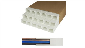 Listwa Elektroinstalacyjna Kanał Kablowy Standard Bkk 60X40mm Korytko Z...