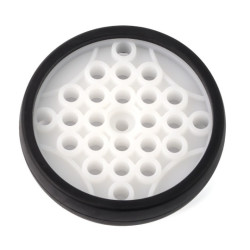 Koło z oponą 65x13mm - białe