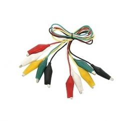 Krokodyl 32mm z przewodem komplet 5szt