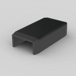 Pokrywa łącząca LHD 20x10 8922 FB czarna