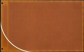 RE060-HP Prototyping board FR2 RM 2.54 mm 32/64/96-pin