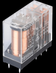 G2R-2 6DC Printrelais - 2x NO/NC, 5 A, 6 V DC