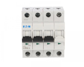 Wyłącznik nadprądowy 3P+N D 10A 6kA AC PL6-D10/3N 165031