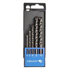HT6D378 Zestaw wierteł do betonu 5szt. HOEGERT
