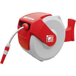 Holzmann WSR20PRO Garden Hose Reel 9.5mm 20m Red/Grey 1Piece
