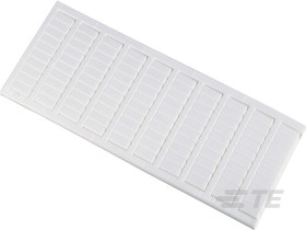 Oznacznik terminali Karta znacznika 1SNK TE Connectivity Montaż poziomy