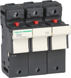 Fuse holder, 22 x 58 mm, 125 A, 690 V, DIN rail, DF223C