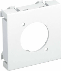 Nośnik multimedialny XLR 45x45mm sw-gr OBO Bettermann, 6105237, szary, (S x W x G) 45 x 45 x 9 mm