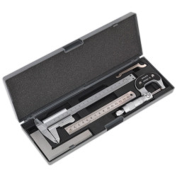 Sealey AK91SET Measuring Tool Set 4pc