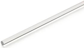 Pręt akrylowy, Ø 30mm x 1m, kolor: Wyczyść
