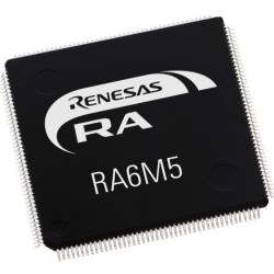 Mikrokontroler Renesas Electronics RA6M5 QFP 176-pinowy Montaż powierzchniowy ARM Cortex M33 2.048 MB, 512 KB 32bit