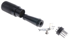 Wtyk Din 5 -pinowe Męski Montaż na kablu 34 V AC/DC