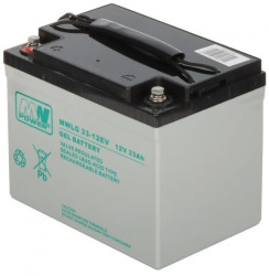 Akumulator VRLA żelowy 12V 33Ah (żywotność 10-12lat) MWLG 33-12EV M6