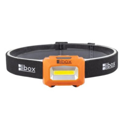 Latarka czołowa bateryjna 3W COB LB0196 LIBOX