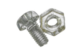 10 sets M3 * 6 clear nylon screws and nuts