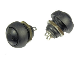 Przełącznik PBS-33BBLA 250V AC czarny (ON)-OFF